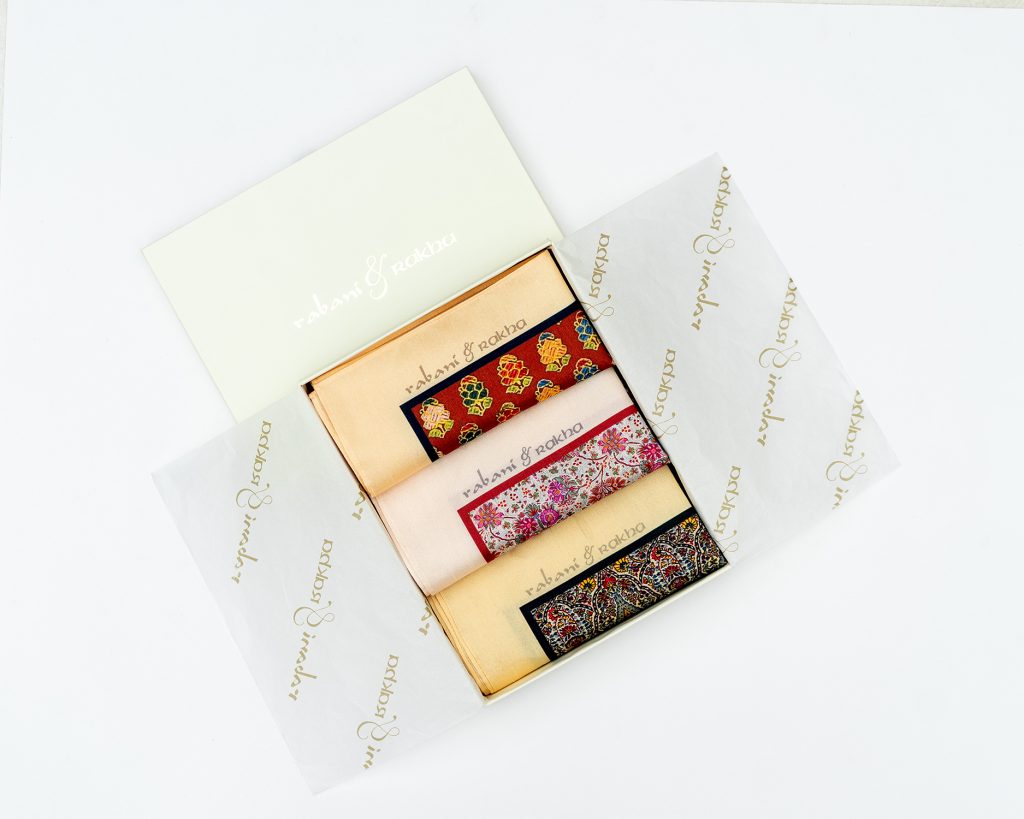 Gift boxes from Rabani & Rakha