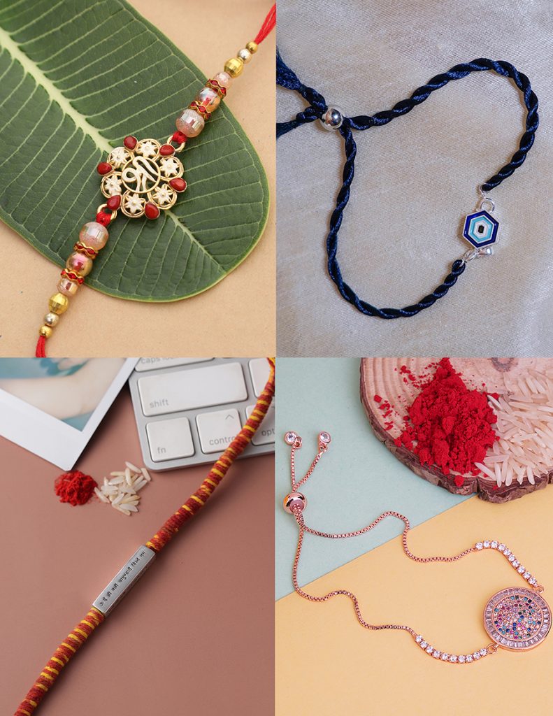 Top to bottom; left to right: Namasya, Hyperbole Accessories, Adorn by Nikita, Auraa Trends