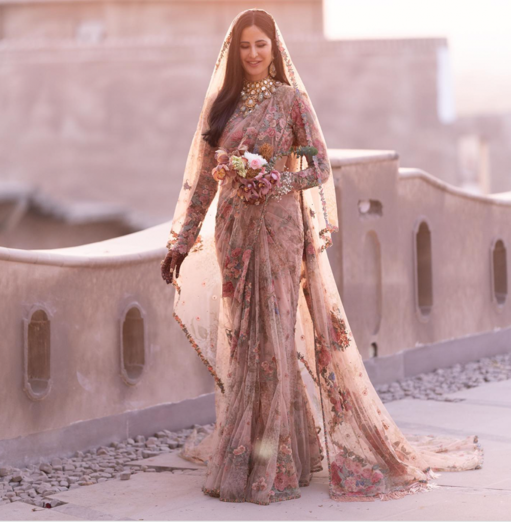 Bride Katrina Kaif in Sabyasachi