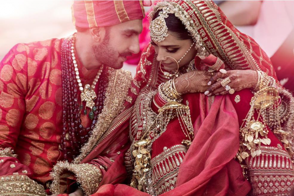 Deepika Padukone's personalised bridal veil