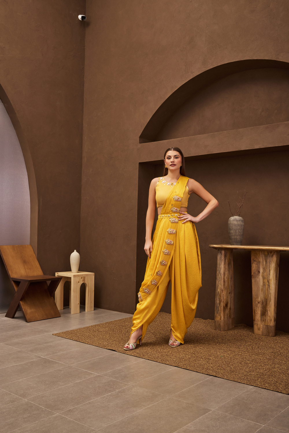 Dhoti saree by Papa Don’t Preach