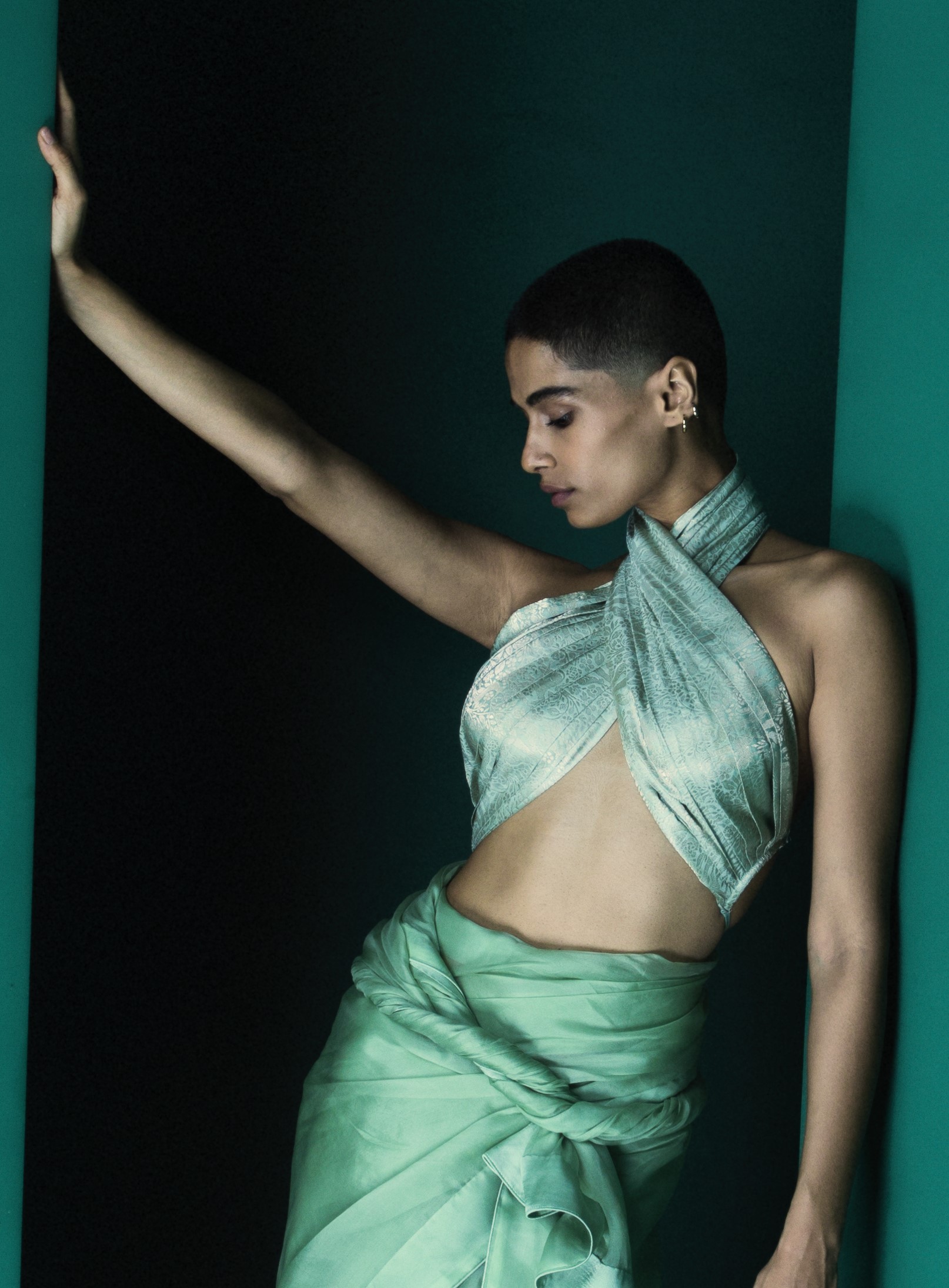 Halter neck blouse by Ekaya