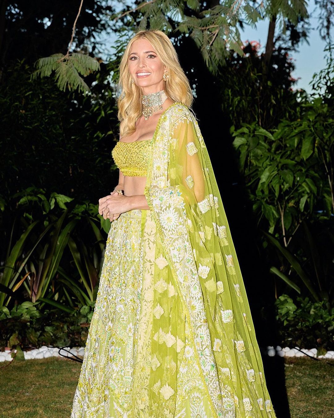 Ivanka Trump in Manish Malhotra