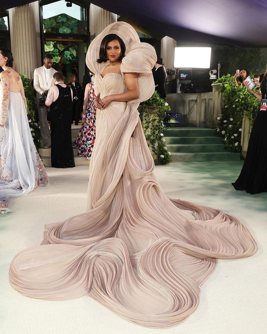 Minky Kaling in Gaurav Gupta