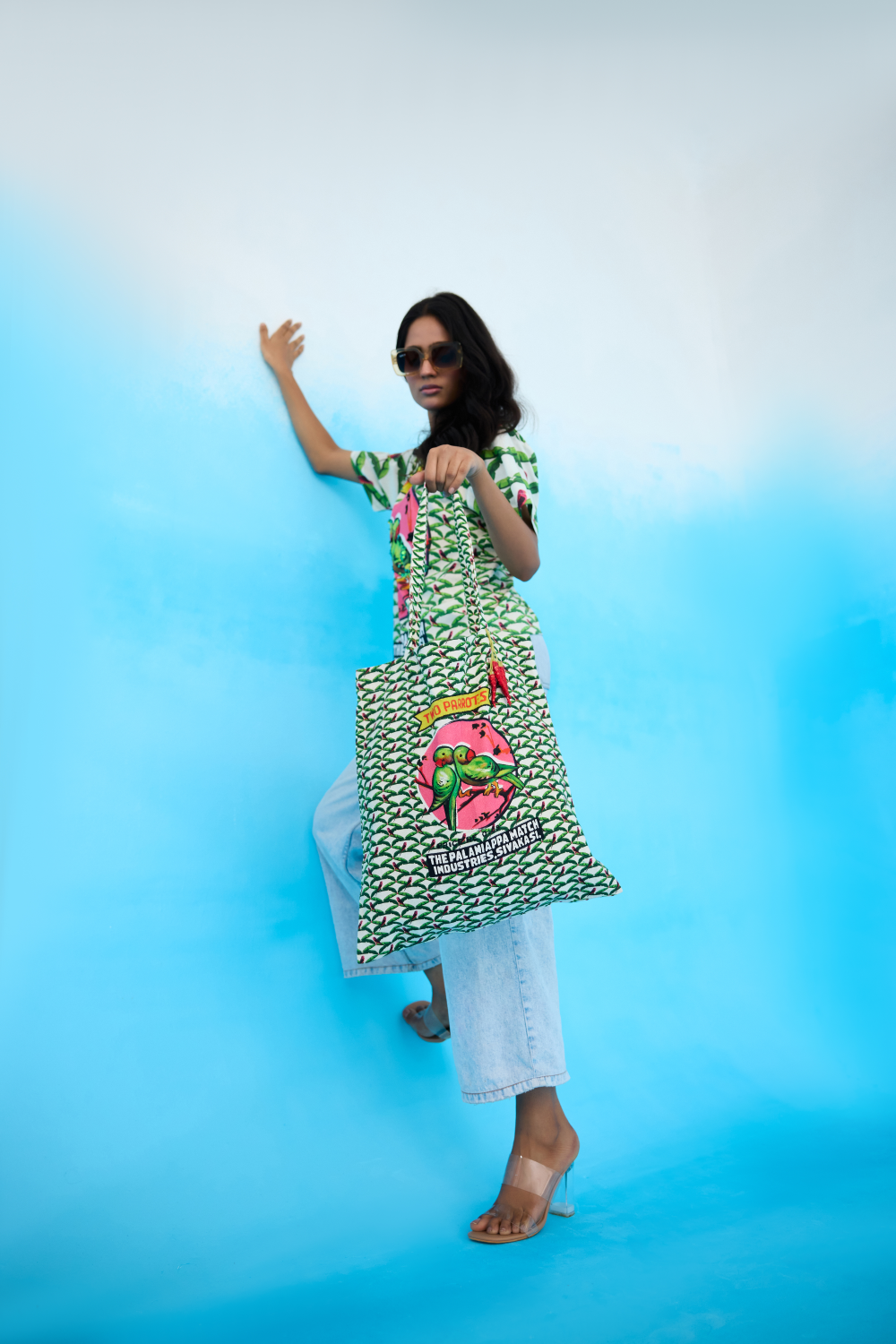 Nikasha’s Ivory Print Tote Bag