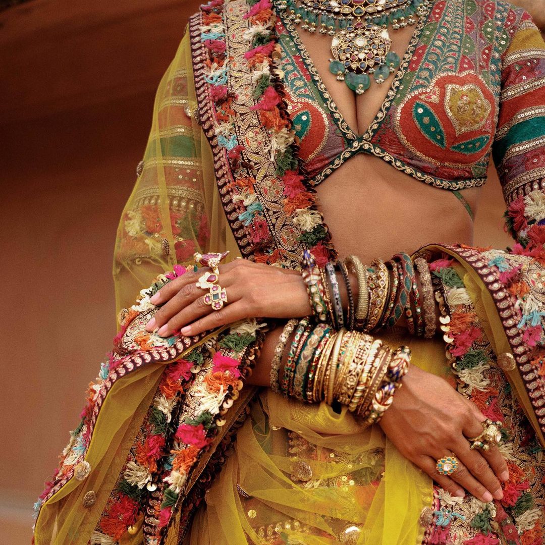 Chand Blouse by Sabyasachi