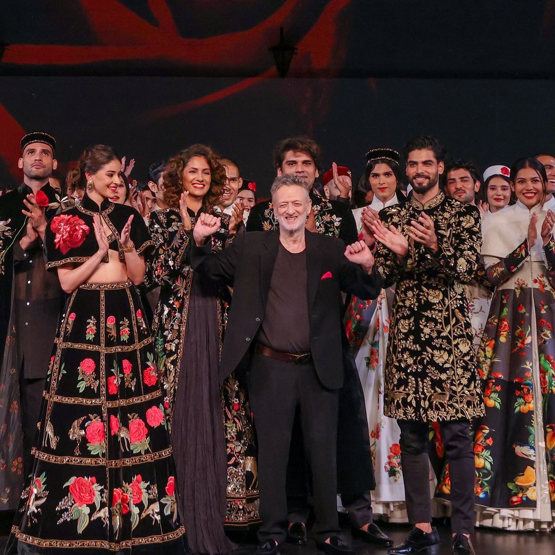 Rohit Bal at the House of Lakmé Grand Finale