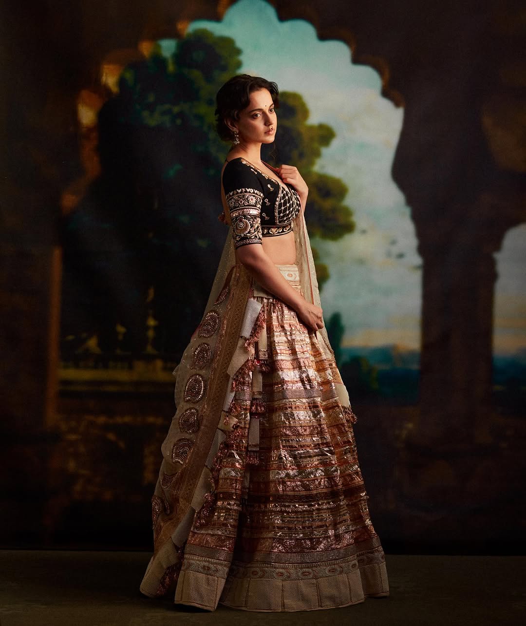 Kangana Ranaut in Pankaj S Heritage