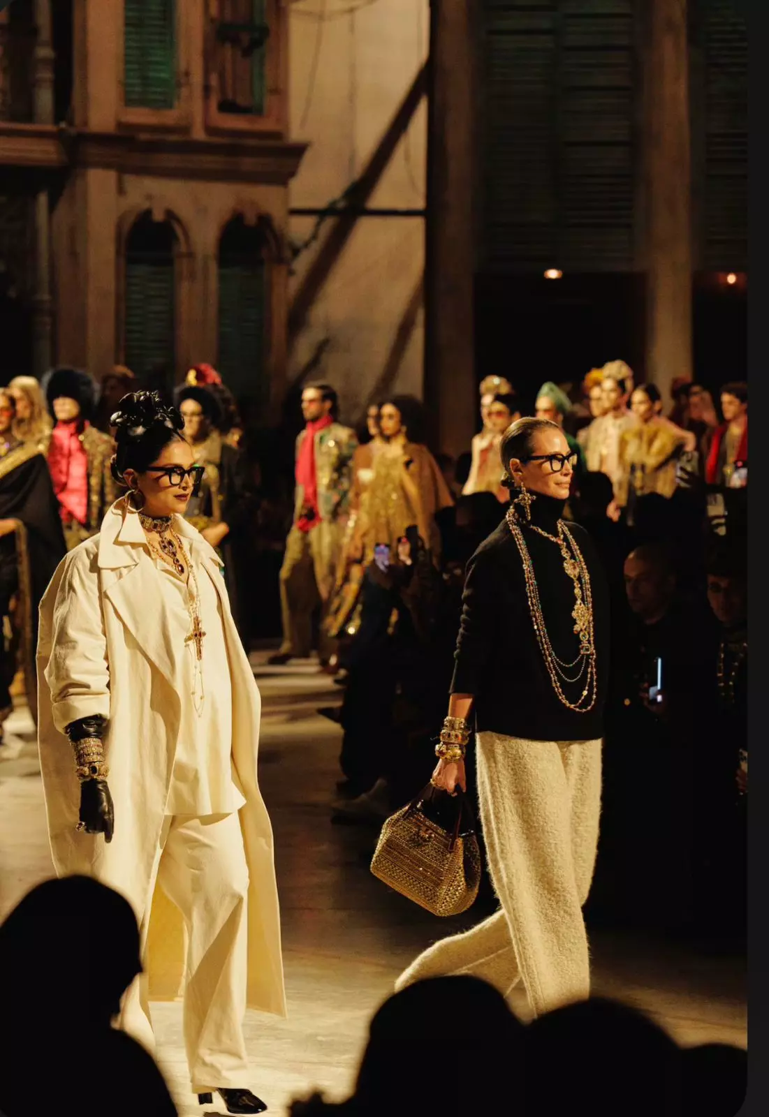 Deepika and Christy lead the models towards a breathtaking finale