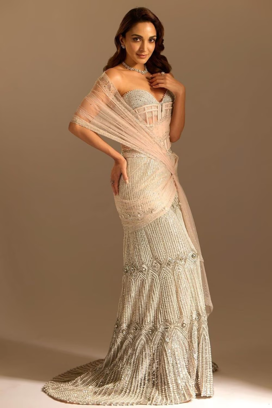 Kiara Advani in Tarun Tahiliani