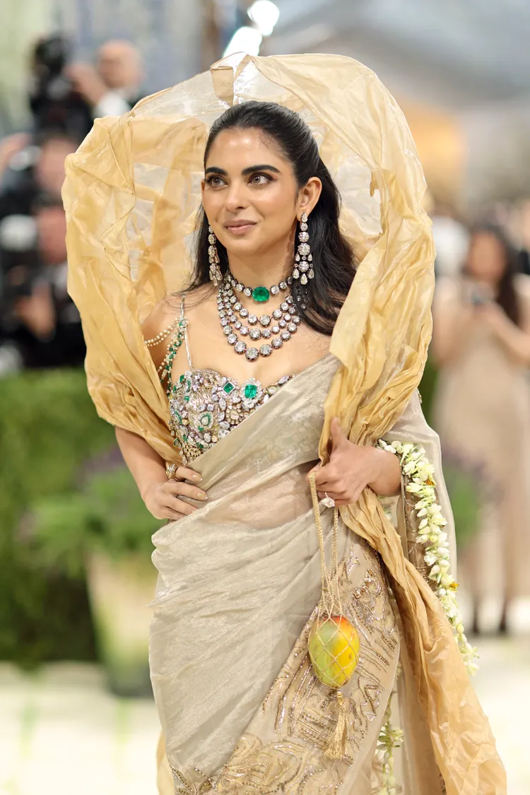 Isha Ambani in Gaurav Gupta