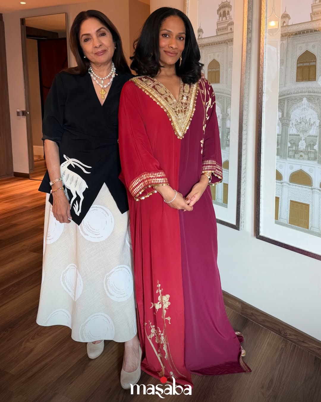 Masaba Gupta & Neena Gupta in Masaba