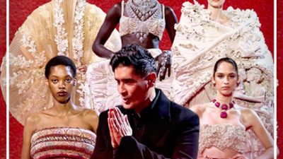 Manish Malhotra Debuts at Paris Haute Couture